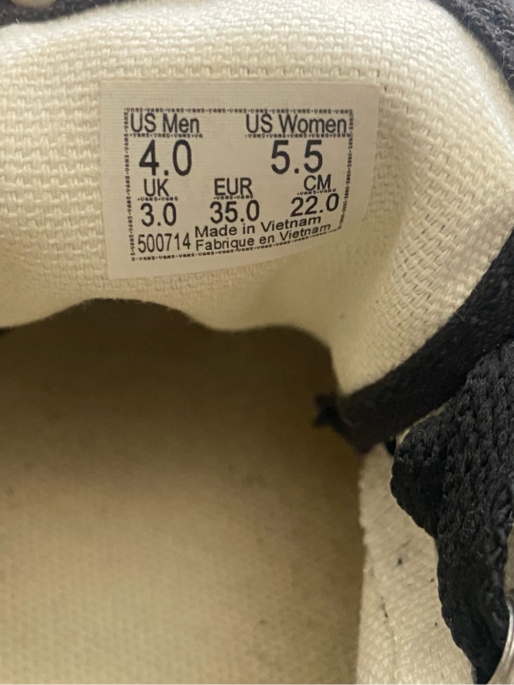 All Black Vans - Picture 10 of 11